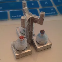 Minecraft Brewing Stand W/ Potions