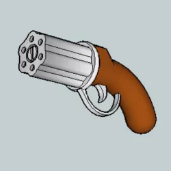 Mini Pepper Box Pistol