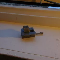 Mini retract unit for RC planes