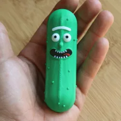 Multi-Color Pickle Rick