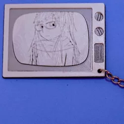 Nerea anime keychain