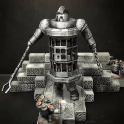 Netherforged Iron Jailer (28mm/32mm scale)