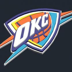 oklahoma city thunder logos 3d models 【 STLFinder