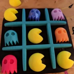 Pac Man Tic Tac Toe