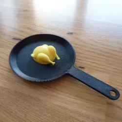 Pan & Chicken Toy