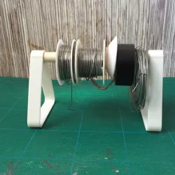 Parametric Spool Holder Dowel Support