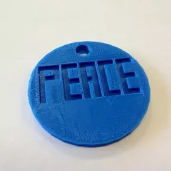 Peace Ornament