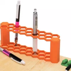 Pen holder (hexagon type)