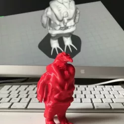 Penguin soldier (chess pawn)