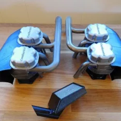 Piper Cub 1/4 scale dummy engine
