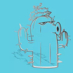 Plants vs Zombies cookie cutter