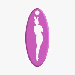 Playboy keychain