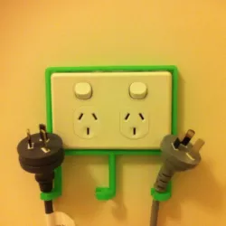 Power Point Cord & Socket Organiser (Australia, New Zealand, Fiji, Tonga, Solomon Islands, and Papua New Guinea sockets)