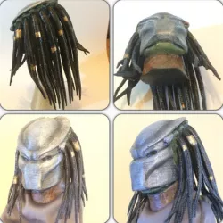 Predator Bust With Hair (35mb)