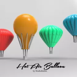 Printable Hot Air baloons