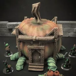Pumpkin House (28mm/32mm scale)
