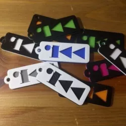 radare key chain - r2