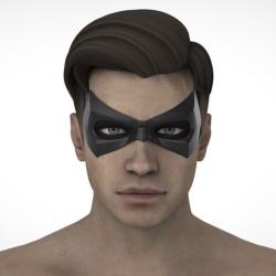 STL file Robin Mask - Cosplay 🎭・3D printable model to download・Cults