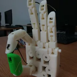 Robotic Hand V2 EPS Biomecanique Bionic mechanical hand robotised mechanical hand