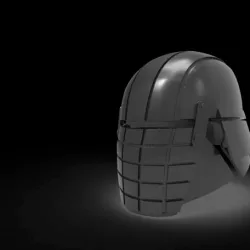 Rogue - Knights of Ren Helmet, Star Wars mask, 3D print model