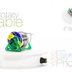 Rotary table for painting