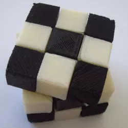 Rubik's cube (fully printable)