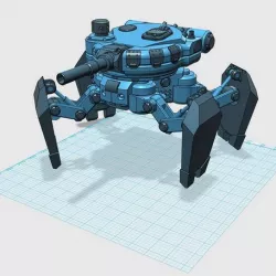 Scifi Spider Tank