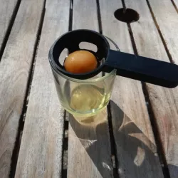 Separating spoon Yellow/White Egg