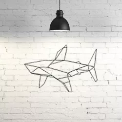 Shark Wall Sculpture  2D