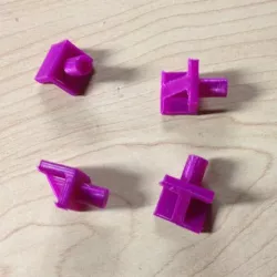 Shelf peg