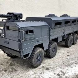 Shielding kit for rc MAN 8X8 crossrc (armoured)