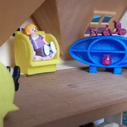 Small furniture for playmobil
