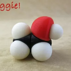 Space filling molecular models: Starter set