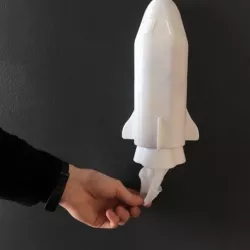 Space Shuttle Bag Dispenser!