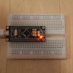 Split breadboard holder
