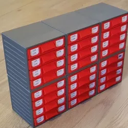Stackable Resistor Storage Box
