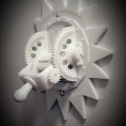 Steampunk Mechanical Light Switch
