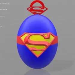 Superman key ring