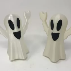 Tea Light Ghost Lamp