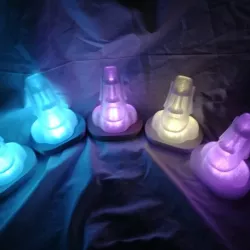 Tealight Moai