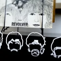 The Beatles: Wire Wall Art (Large)