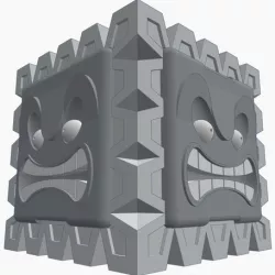 Thwomp container (Super Mario)