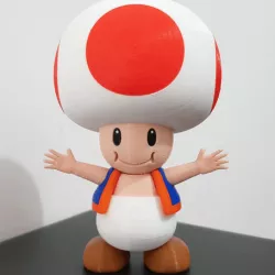 Toad from Mario games - Multi-color