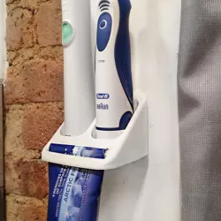 Toothbrush / Toothpaste Holder