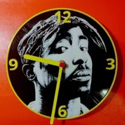 Tupac Clock