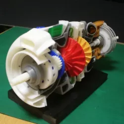 Turboprop Engine Modified Parts