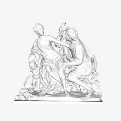 Vertumnus and Pomona at The Louvre, Paris