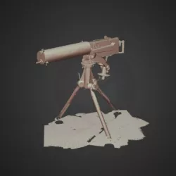 Vickers MK 1 heavy machine gun, ca. 1900