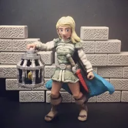 Wenda, Novice Adventurer (28mm/Heroic scale)