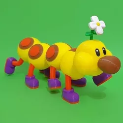 Wiggler from Mario games - multi-color
